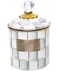 Mackenzie-Childs Sterling Check Small Canister