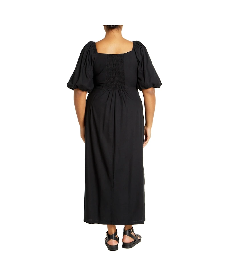 City Chic Plus Nala Maxi Dress