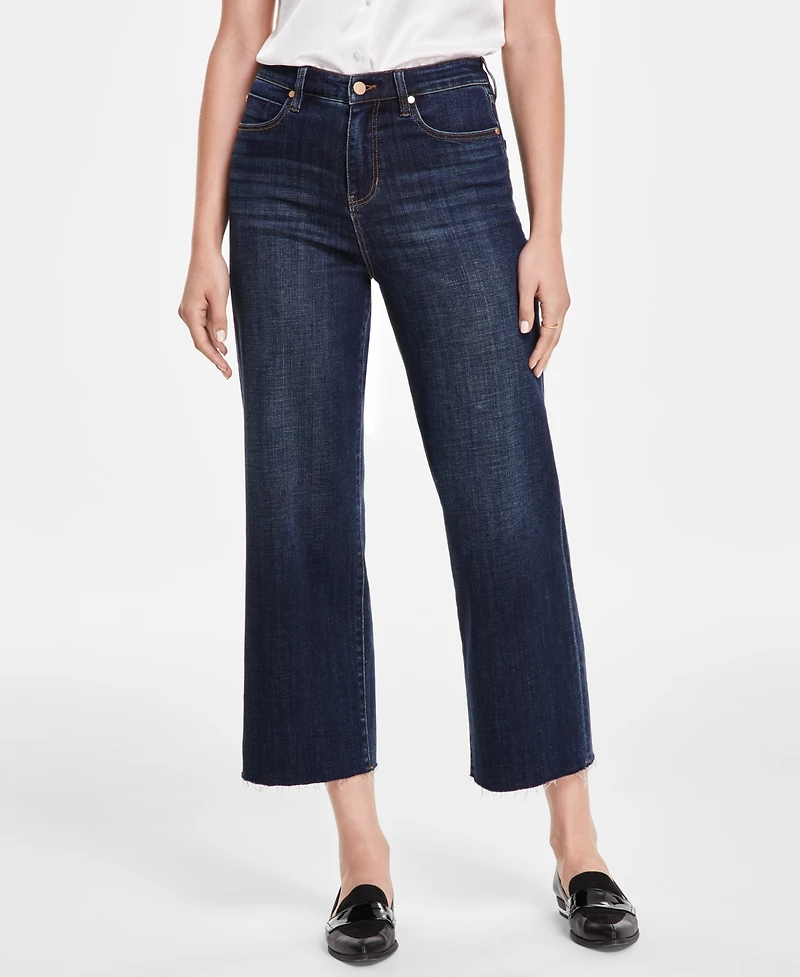 Liverpool Los Angeles Women's Stride Cropped Wide-Leg Jeans