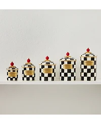 Mackenzie-Childs Courtly Check Large Canister