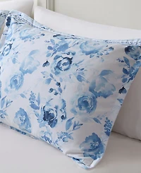 Intelligent Design Christa Floral Striped 2-Pc. Duvet Cover Set, Twin/Twin Xl