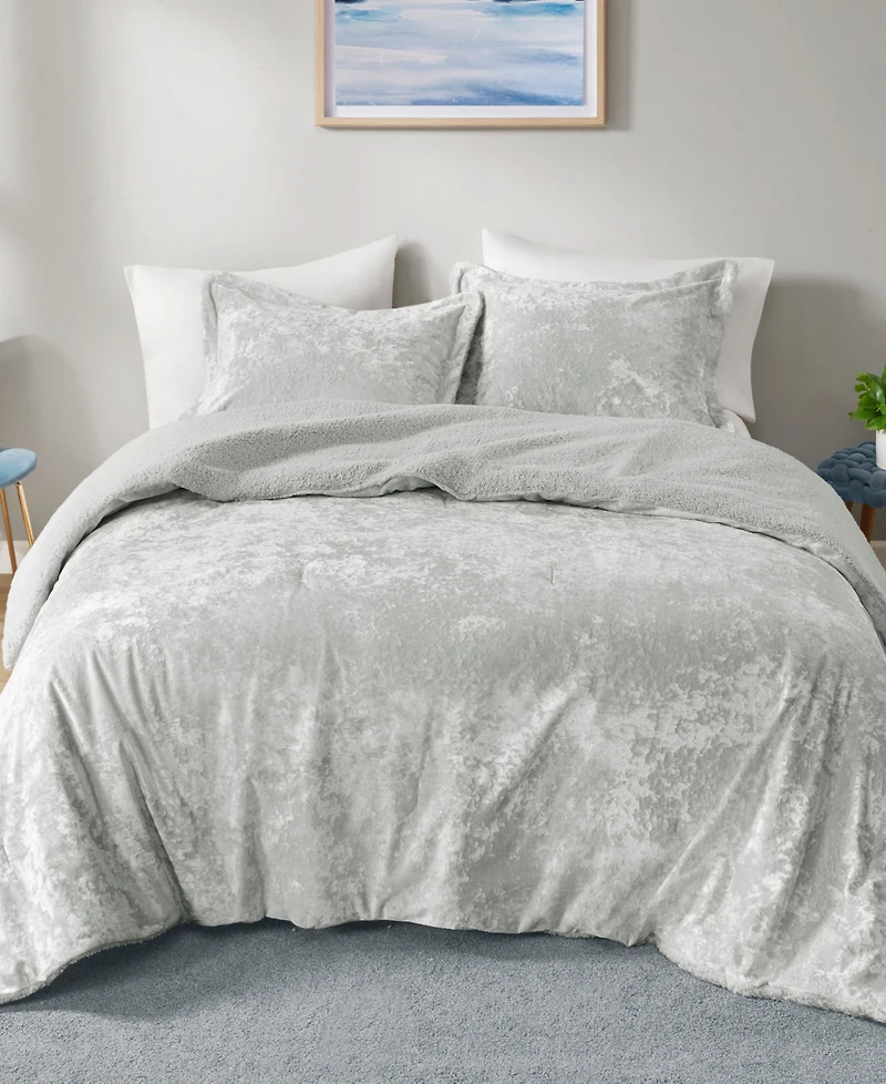 Intelligent Design Mira Reversible 3-Pc. Comforter Set, King/California King