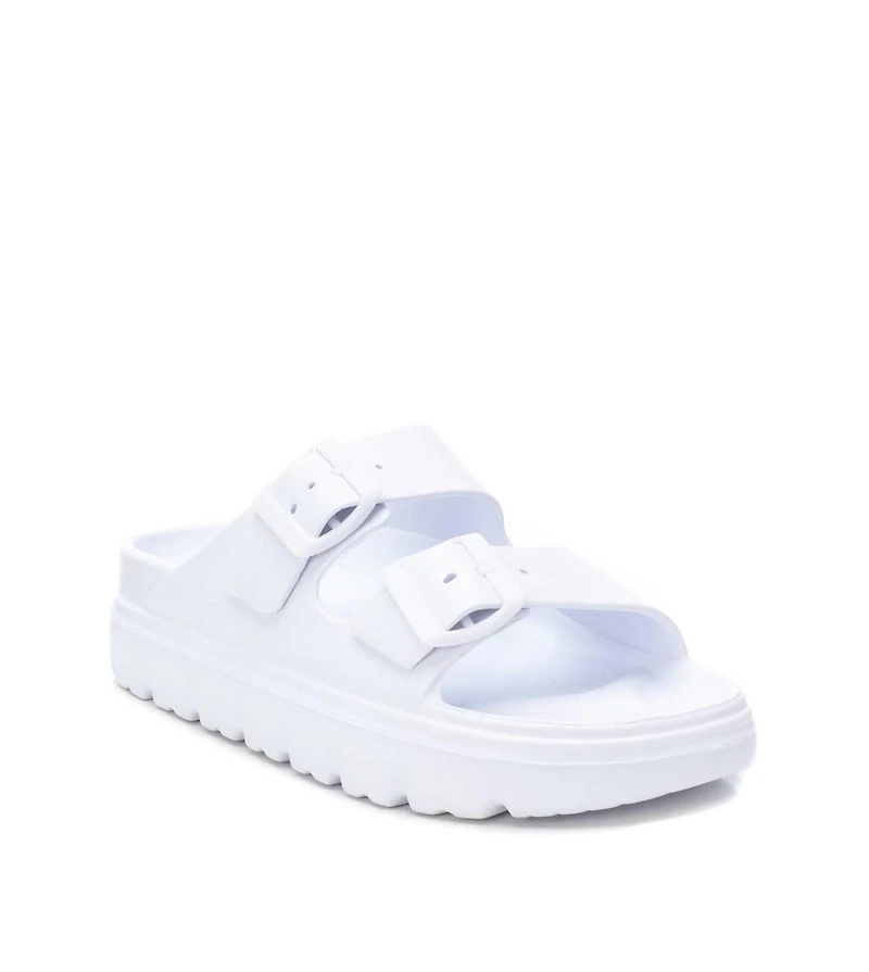 Women's Rubber Flat Sandals By Xti