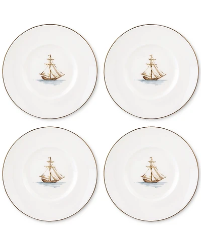 Lenox British Colonial Tradewind Dessert Plates, Set of 4