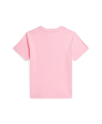 Polo Ralph Lauren Toddler and Little Boys Pink Pony Cotton Jersey Tee
