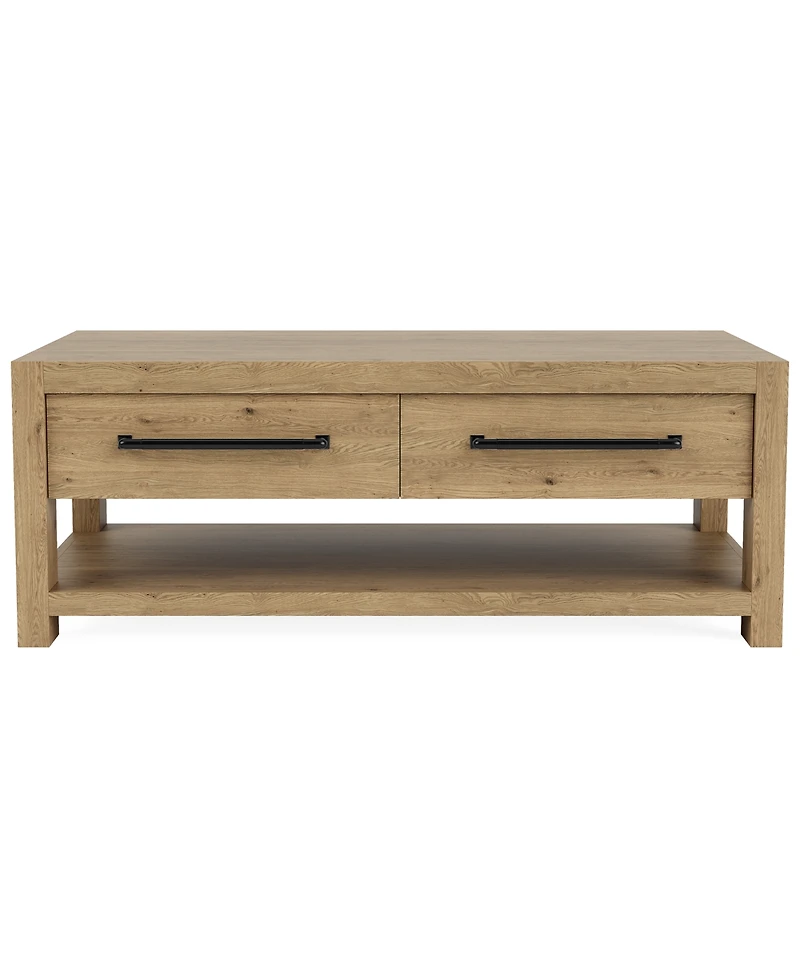 Furniture Davie 48" Rectangle Wood Coffee Table