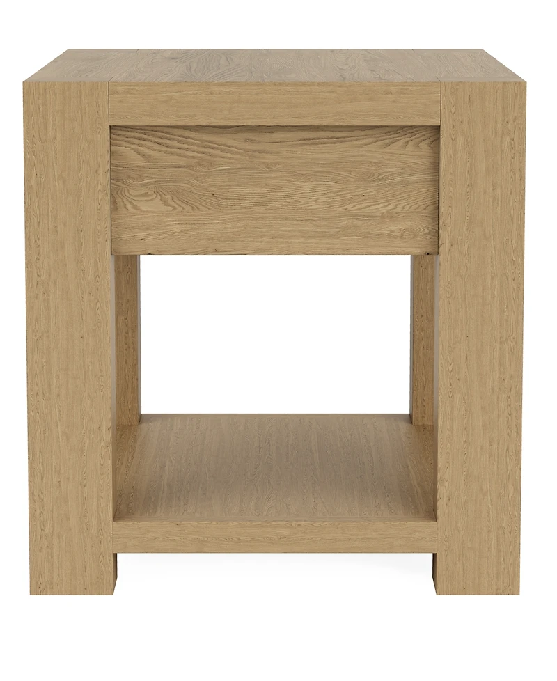 Furniture Davie 16" Wood Chairside Table