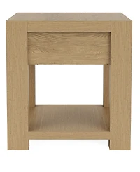 Furniture Davie 16" Wood Chairside Table