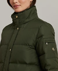 Lauren Ralph Women's Faux-Fur Hooded Puffer Coat