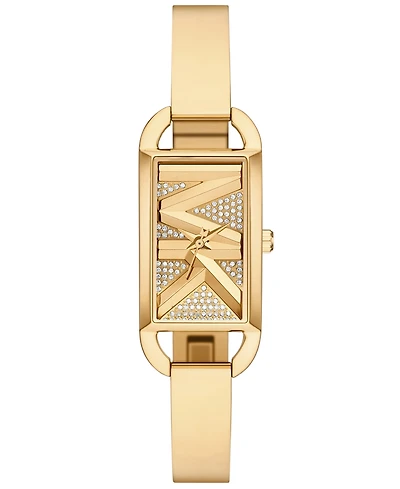 Michael Kors Women's Mk Empire Three-Hand Gold-Tone Stainless Steel Watch 22mm