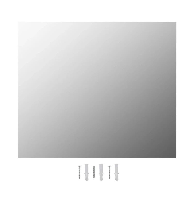 vidaXL Frameless Mirror 27.6"x19.7" Glass