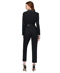 Adrianna Papell Tuxedo Jumpsuit