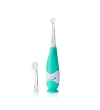 Brush-Baby First Tooth Gift Set | Includes BabySonic Teal Electric Toothbrush, Baby's First Brush & Teether & Chewable Toothbrush For Babies & Toddler