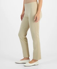 Jm Collection Petite Pull-On Ponte-Knit Pants, Created for Macy's