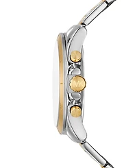 Michael Kors Men's Alek Chronograph Two-Tone Stainless Steel Watch 44mm