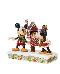 Jim Shore Disney Traditions Mickey and Minnie Mailing Letters Figurine