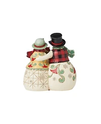 Jim Shore Highland Glen Snowmen Family Figurine