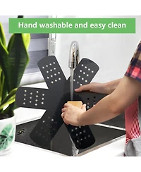 3-Piece Cookware Protectors Shearable Heat Resistant Thickening Pot & Pan Protectors