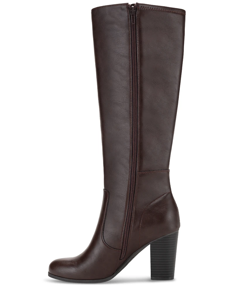 Style & Co Women's Addyy Knee High Dress Boots, Created for Macy's