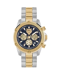 Plein Sport Men's Hurricane Chronograph Date Quartz Two Tone Bracelet 44mm
