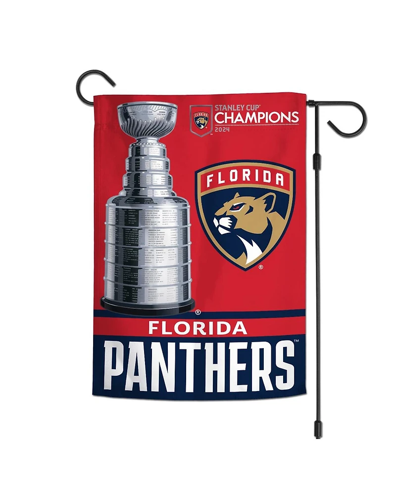 Wincraft Florida Panthers 2024 Stanley Cup Champions 12" x 18" Double-Sided Garden Flag