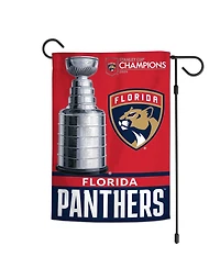 Wincraft Florida Panthers 2024 Stanley Cup Champions 12" x 18" Double-Sided Garden Flag