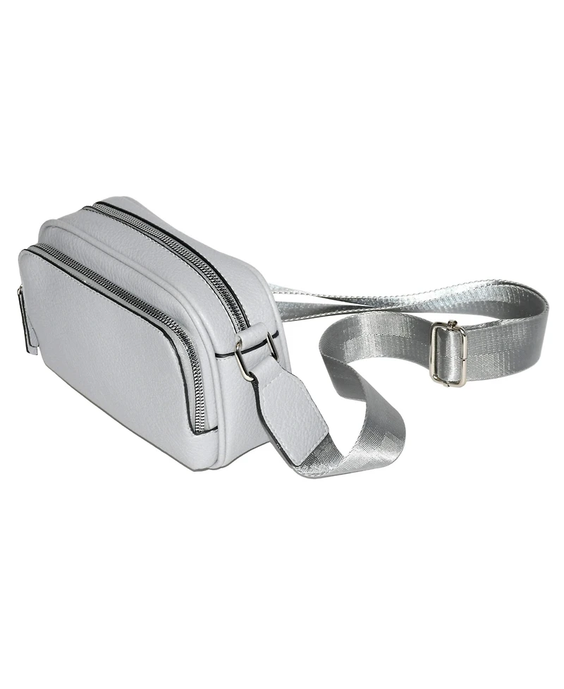 Nicci Ladies' Crossbody Bag with Front Zipper Pocket