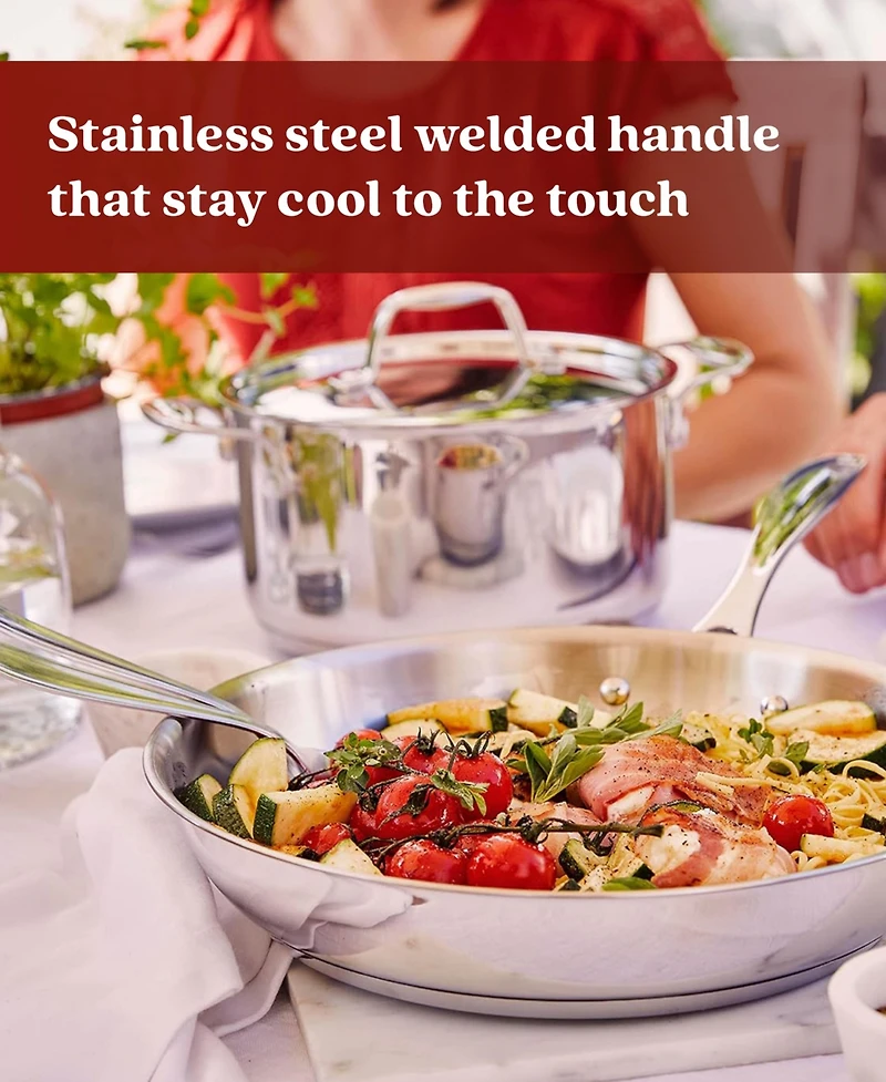 Alva Chef 11" Tri-Ply Stainless Steel Frying Pan