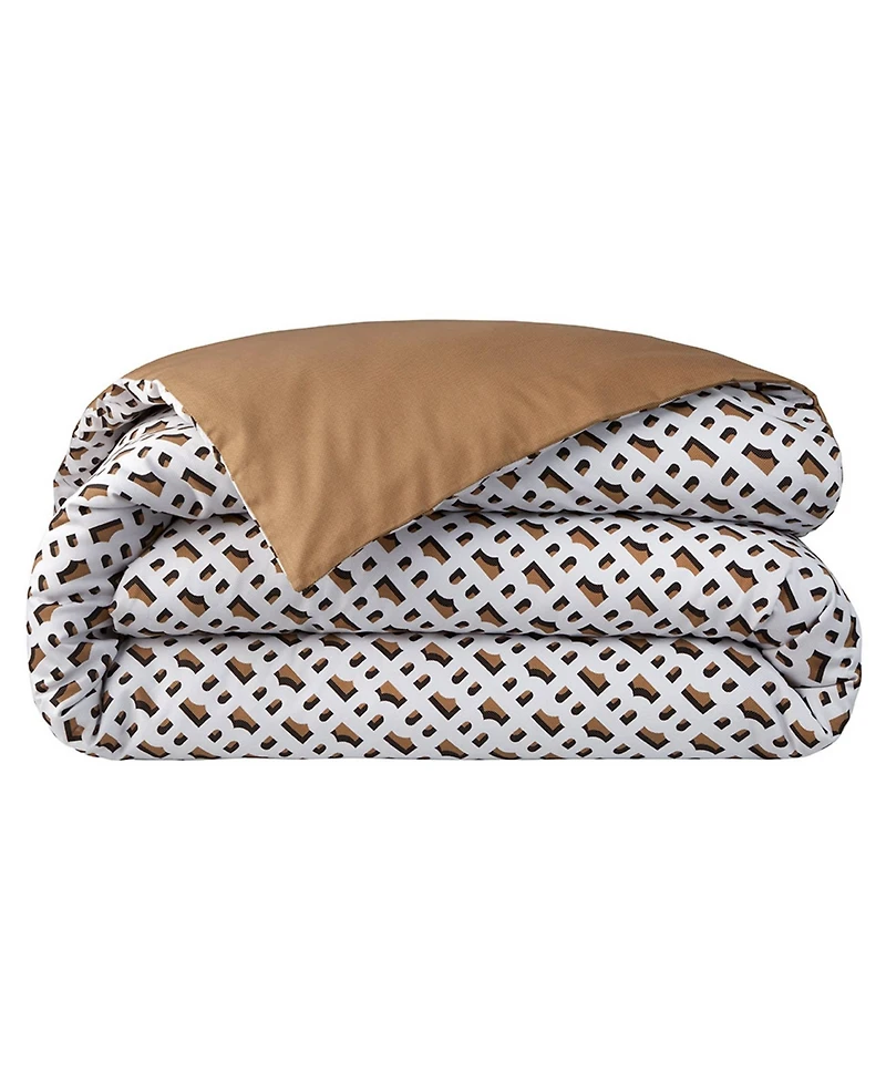 Boss Home by Hugo Boss B Monogram Duvet Cover, Full/Queen