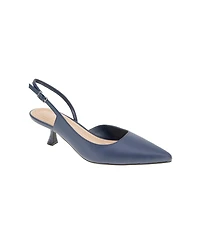 BCBGeneration Women's Kittie Kitten Heel Sling Back Pumps