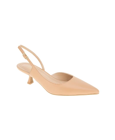 BCBGeneration Women's Kittie Kitten Heel Sling Back Pumps