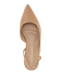 BCBGeneration Women's Kittie Kitten Heel Sling Back Pumps