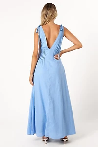 Petal and Pup Women's Lainey Tie Maxi Dress