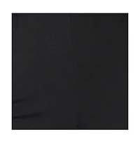 bebe Women's Scuba Crepe V-Neck Jumpsuit