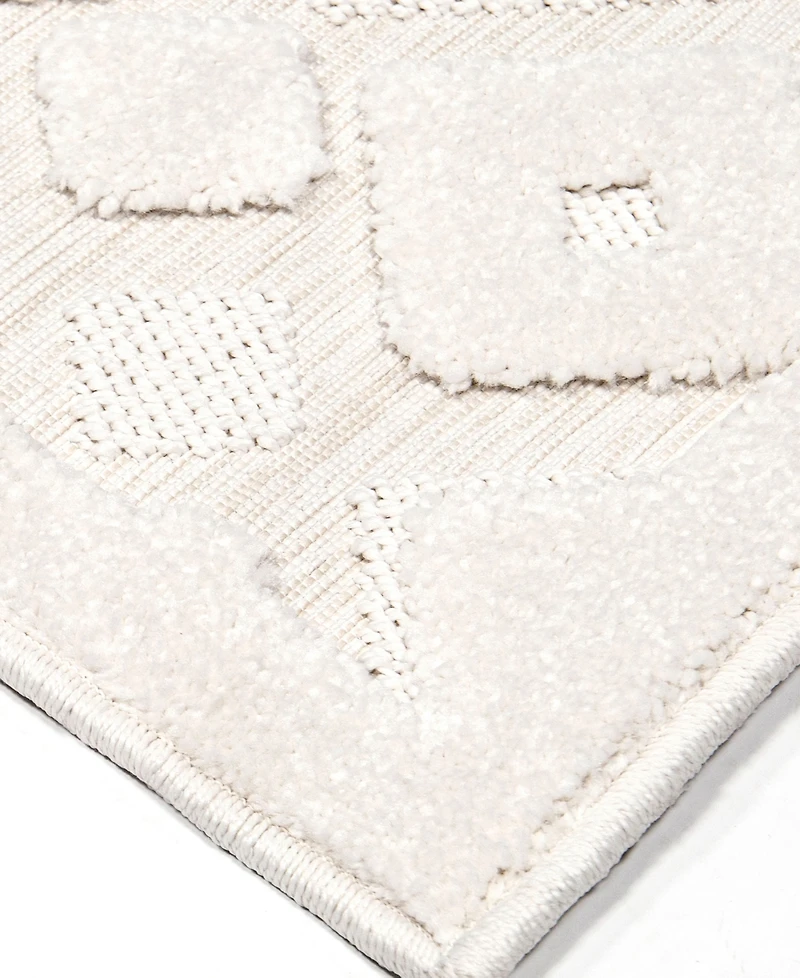 Closeout! Crochet Diamond Park 7'10"x10'10" Area Rug