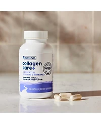 NativePath Collagen Care+, 5 Vitamin Blend with Hyaluronic Acid and Boron that Supports Collagen for Men and Women, 60 Capsules