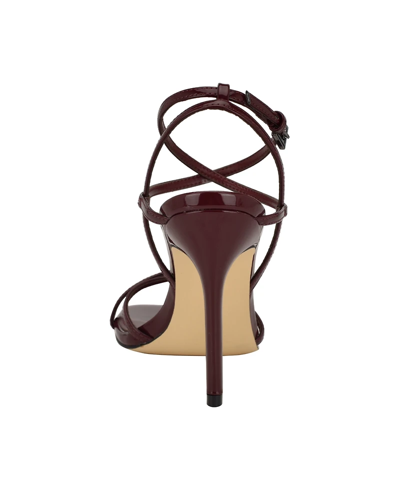 Calvin Klein Women's Tegin Strappy High Stiletto Sandals