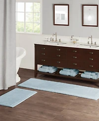 Madison Park Signature Splendor Reversible Tufted Cotton Bath Rug, 21" x 34"
