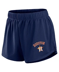 Fanatics Women's Navy Houston Astros Mesh Shorts