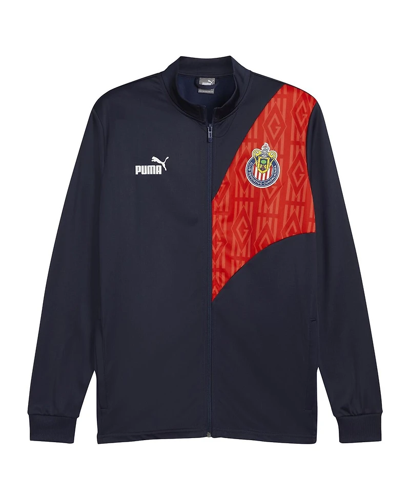 Puma Men's Navy Chivas ftblCulture dryCELL Full-Zip Track Jacket