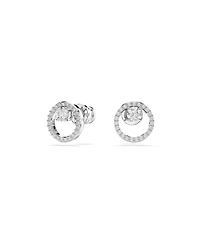 Swarovski Round Cut, White, Constella Stud Earrings