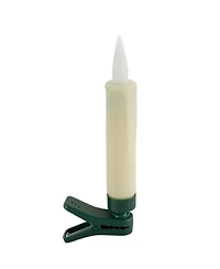 Led Fia Flame Clip-on Candle Taper or Suction Cup (Set of 10)