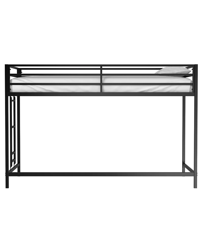 Adam junior twin loft bunk black