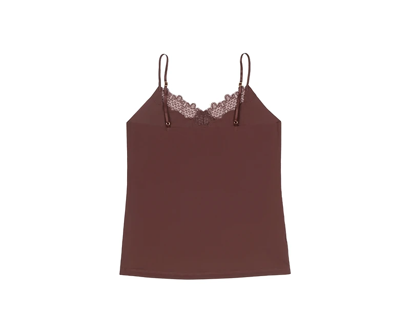 Uwila Warrior Women's Soft Seamless Camisole with Lace
