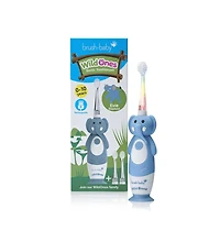 brush-baby WildOnes Elephant Kids Electric Rechargeable Toothbrush | Childrens Electric Toothbrush | Animal Character Toothbrush