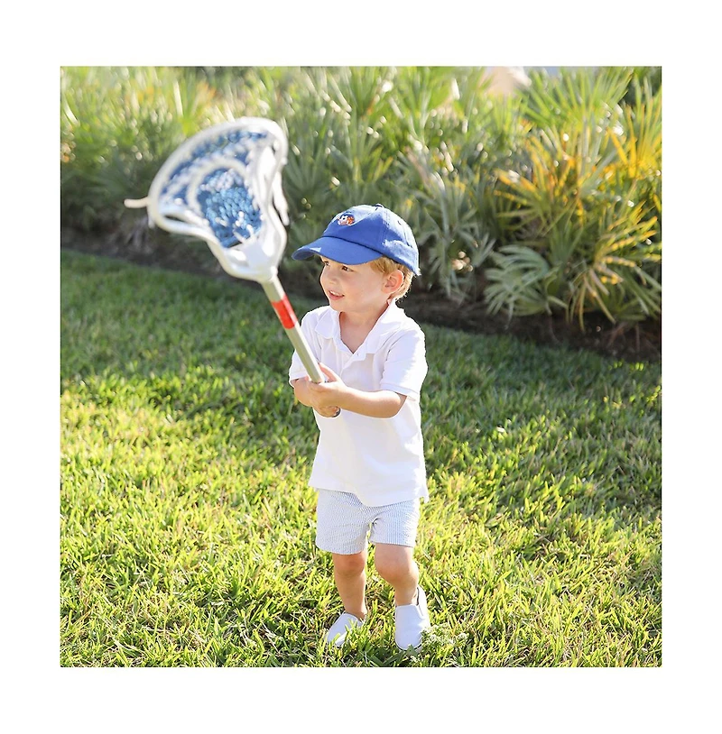 Bits & Bows Boys Sports Baseball Hat in Blue