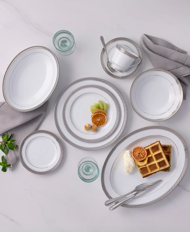 Noritake Crestwood Platinum Oval Platter
