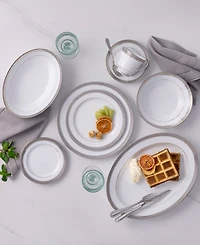 Noritake Crestwood Platinum Oval Platter
