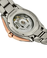 Rado Men's Swiss Automatic HyperChrome Diamond (1 ct. t.w.) Gray High Tech Ceramic Bracelet Watch 42mm