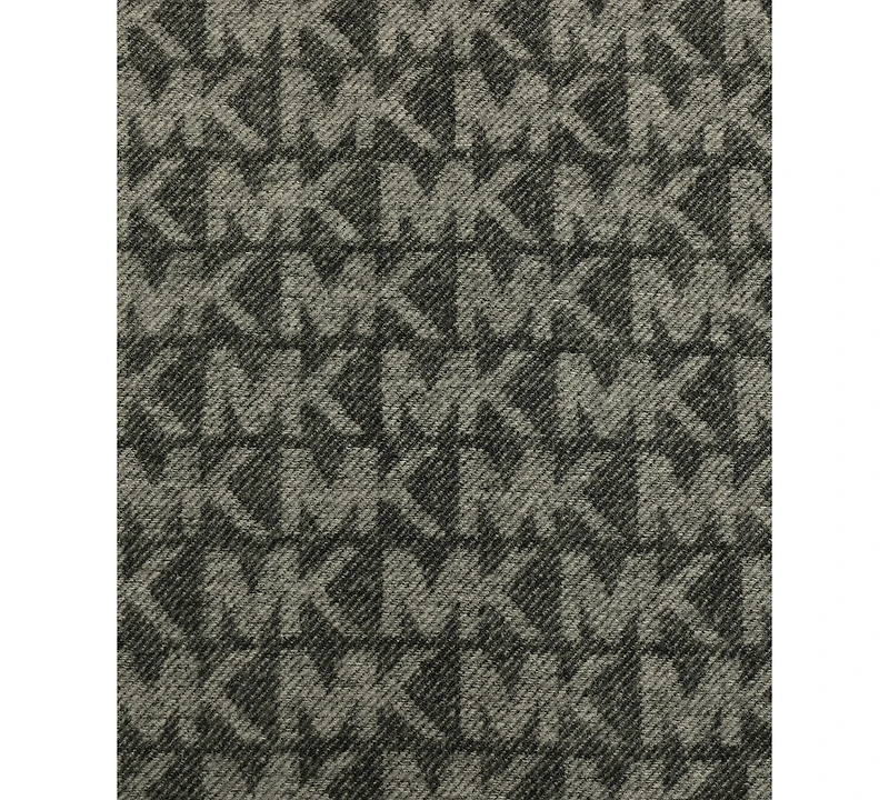 Michael Kors Mk Plaid Reversible Ruana
